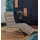 W.Schillig Relaxliege daily dreams Leder/Polyester 75 x 91 x 170 cm Braun mit Kissen