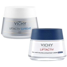 Vichy Liftactiv Supreme Nachtpflege 50 ml + Tagespflege normale Haut 50 ml  Geschenket