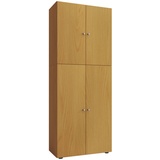 VCM Aktenschrank XXL 914115 buche 4 Fachböden 70,0 x 39,0 x cm