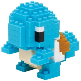 Nanoblock NBPM004 Pokemon Squirtle, Blue, Bandai