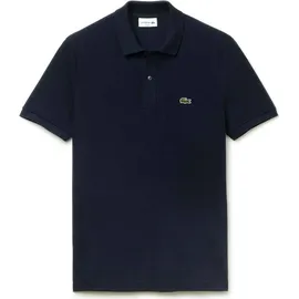 Lacoste L.12.12 Slim Fit Petit Piqué Cotton Polo Shirt navy blue XL