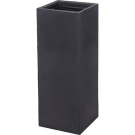 Spetebo Kubus Ø 30 x 80 cm Anthrazit