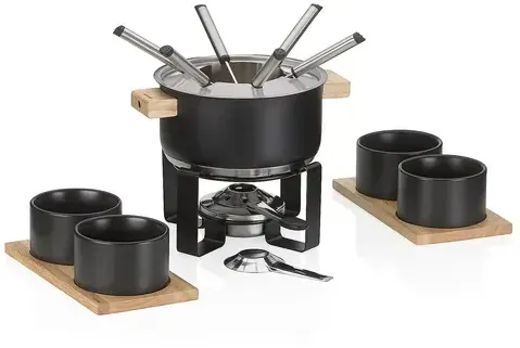 Preisvergleich Produktbild kela Fondue-Set Gunten Edelstahl 16-tlg.