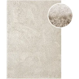 Esprit YOGI ESP-096 Hochflorteppich 120 x 170 cm Beige