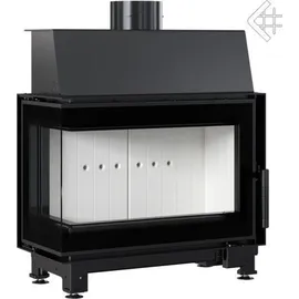 Kratki Kamineinsatz Simple Stahl Schwarz