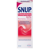 Snup Schnupfenspray 0,1% Nasenspray Schnupfen & Nasennebenhöhlen 10 ml