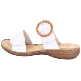 Rieker FSK Damen Sandalen für Damen, weiß, Größe 39 EU