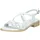 Nero Giardini Riemchensandale Damen Weiß 40