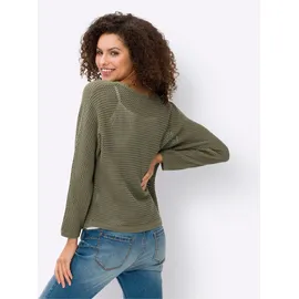 Heine Pullover in khaki | 38