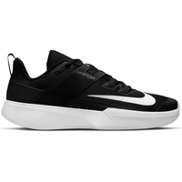 Nike Herren Tennisschuhe Court Vapor Lite Cly Sneaker, Black White, 44