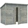 Gerätehaus PALMAKO Leif, grau, Gerätehäuser, grau