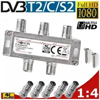 TronicXL 4fach BK Verteiler TV Kabel Antennenverteiler Kabelfernsehen DVBC