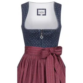 Nübler Dirndl Gesr blau 36
