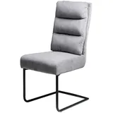 Schwingstuhl Cord  Tamme , grau , Maße (cm): B: 43 H: 99 T: 62.0