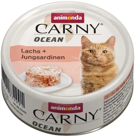 ANIMONDA Carny ocean Lachs und Sardinen 80g