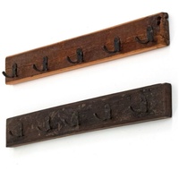 DESIGN DELIGHTS WANDGARDEROBE, CASA | 60x8x5 cm, (BxHxT), Recyclingholz,