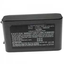 AccuCell Akku für Akku-Sauger 215681 21,6V, 5Ah