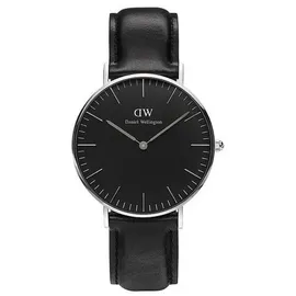 Daniel Wellington Classic Black Sheffield Leder 36 mm DW00100145
