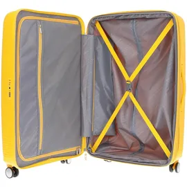 American Tourister Soundbox 4-Rollen 77 cm / 97-110 l golden yellow