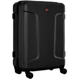 WENGER Legacy Large Hartschalenkoffer mit 4 Rollen, Trolley, Groß, 99 (115) l, Sicherheitsschloss, Damen Herren, Reisen Urlaub, Rot, 610873