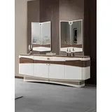 JV Möbel Sideboard 85 x 44 x 212 cm Weiß