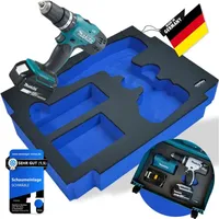 schwäble Schaumeinlage Schaumstoffeinlage Für Makita Schlagbohrschrauber Dhp453 - Schwäble