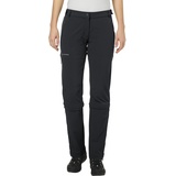 Vaude Damen Women's Farley Stretch Capri T-Zip Ii Hose, black, 38-Short