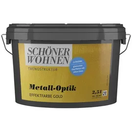 Schöner Wohnen Trendstruktur Effektfarbe Gold glänzend 2,5 l