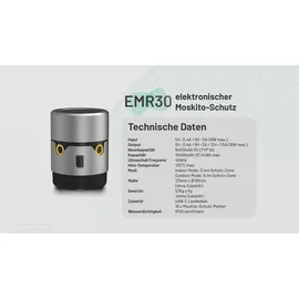 Nitecore EMR30 - Mückenabwehr mit Powerbank-Funktion