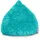 Sitting Point BeanBag Fluffy 70 x 90 cm türkis