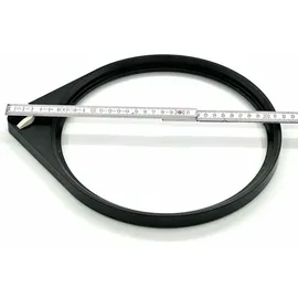 Naber Ersatzring oben, schwarz. - Mülleimer