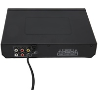 HD-DVD-Player, Kleiner 720P-CD-DVD-Player für Fernseher, mit Cinch-Kabel und Fernbedienung, Unterstützt PAL/NTSC, USB 2.0, für den Heimgebrauch (EU-Stecker)