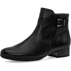 Stiefelette »Pisa«, Blockabsatz, Basic, Businessschuh mit Ziernähte, Gr. 40, schwarz, , 91938708-40