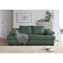 Collection AB Schlafsofa Polyester 2-Sitzer Grün