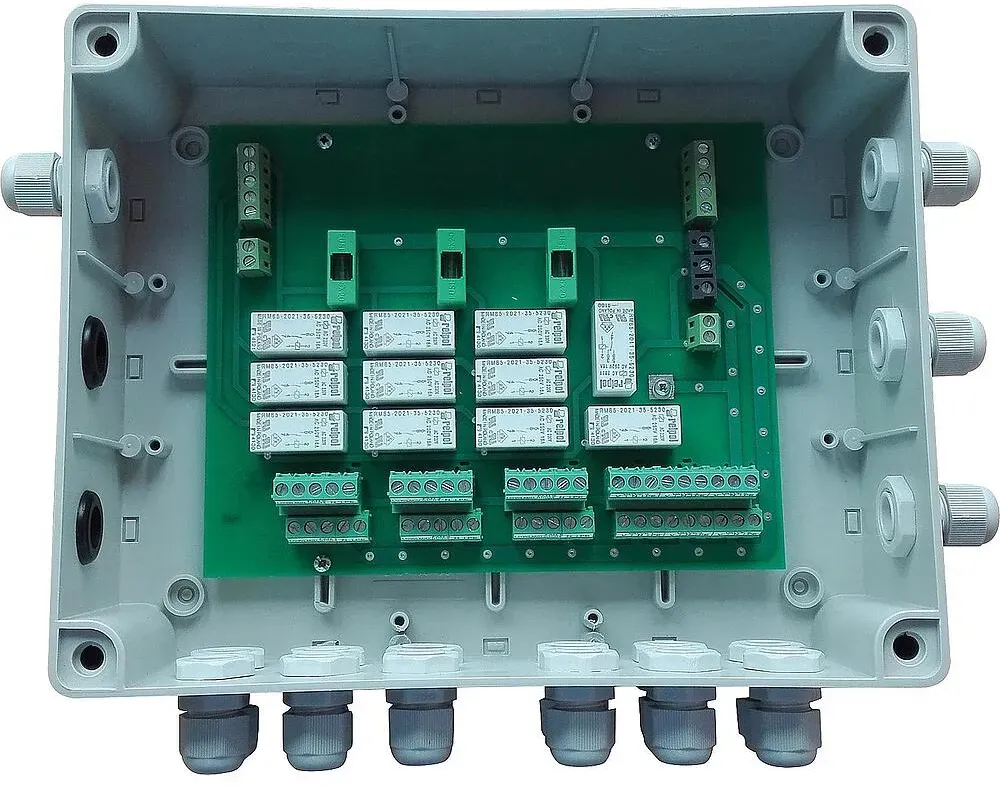 Steuerbox MULTI 6 für bis zu 6 HEATER Lufterhitzer