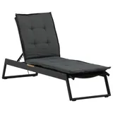 VCM Liegenauflage 193 x 60 x 5 cm grau 1 St.