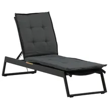 VCM Liegenauflage 193 x 60 x 5 cm grau 1 St.