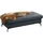 W.Schillig Polsterhocker Leder 141 x 42 x 70 cm Blau