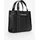 Valentino Aury Re Shopper Kunstleder Schwarz