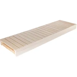 Espe Saunabankmodul 140 mm Höhe, Abmessung: 400x2100 mm inkl. Unterkonstruktionsrahmen
