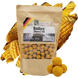 Boilies 20mm süßer Mais Aroma Karpfenköder 1kg One Size