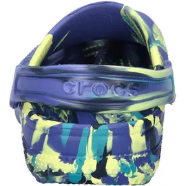Crocs Classic Marbled Clog K Navy/Turbo Teal 34