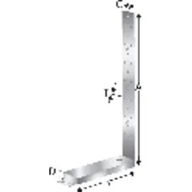 SIMPSON STRONG TIE Zuganker, - HD400M16G-B