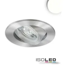 Fiai IsoLED Slim68 MiniAMP 1er rund Alu gebürstet 8W 24V DC neutralweiß dimmbar
