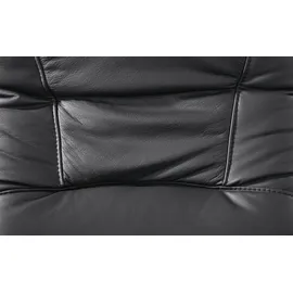 Hukla Relaxsessel Tobias Leder 75 x 105 x 88 cm Schwarz