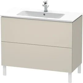 Duravit Waschtischunterschrank 2 Auszüge 102,0 x 70,4 x 48,1 cm Taupe Matt