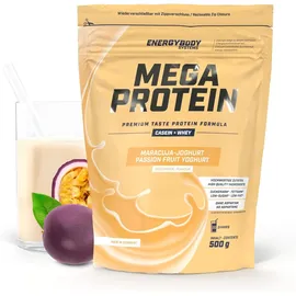 energybody systems Mega Protein Maracuja-Joghurt Pulver 500 g