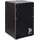 Schlagwerk CP91 Cajon Rudiments Hard Coal Stripes Cajon Instrument mit zwei Snare Teppichen 50 x 30 x 30 cm - schwarze Seiten und Front mit schwarzem Kohle Designfurnier - Made in Germany