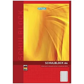 Landré 100050455 Schulblock DIN A4, Lineatur 28 / kariert