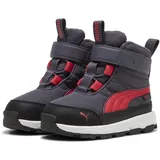 Puma Evolve Boot Puretex AC+Inf Sneaker, Galactic Gray-Tart Cherry Black, 26